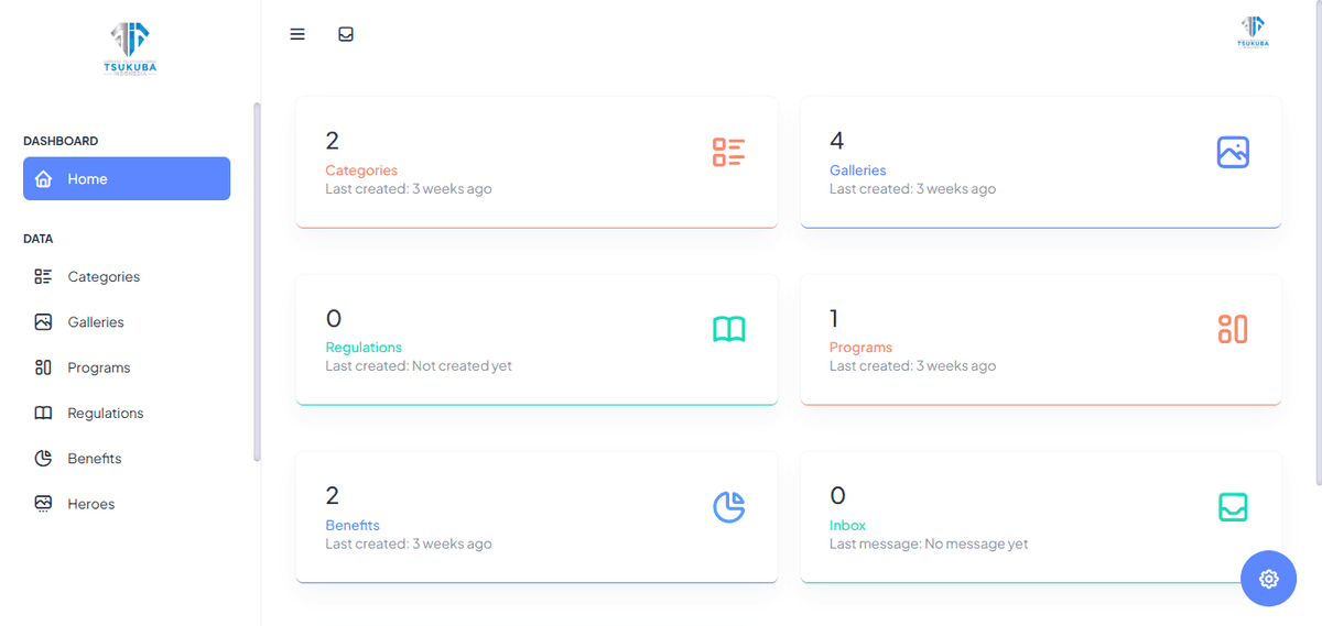 LPK Tsukuba CMS Application